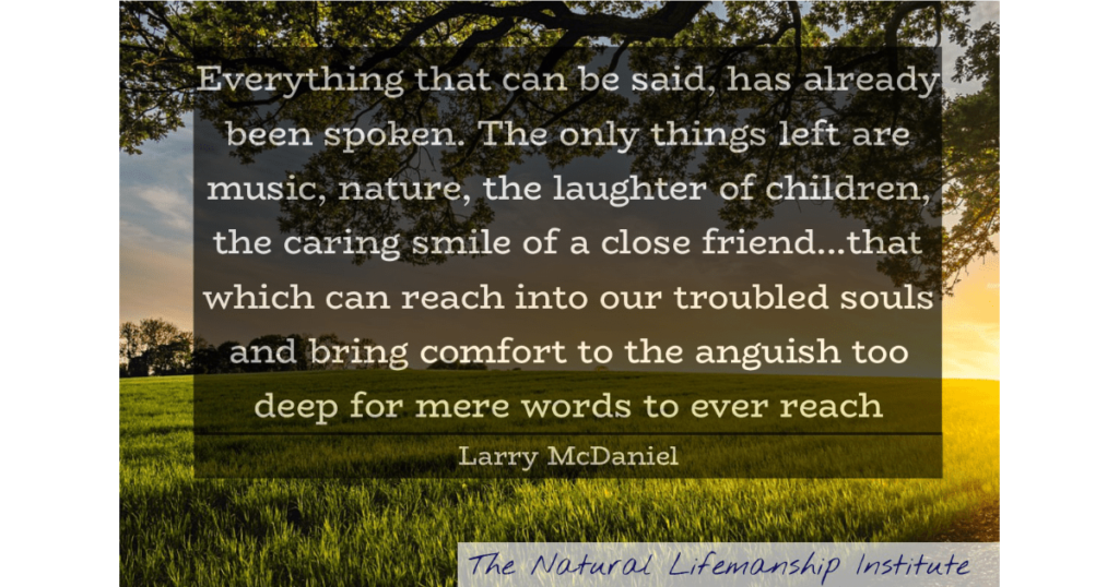 We Need So Much More than Words